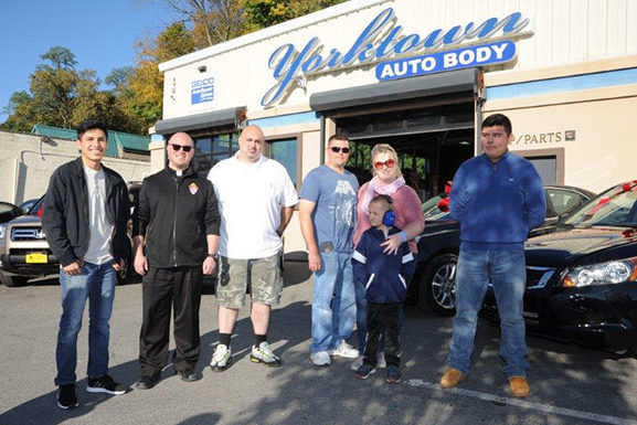 Yorktown autobody car give away